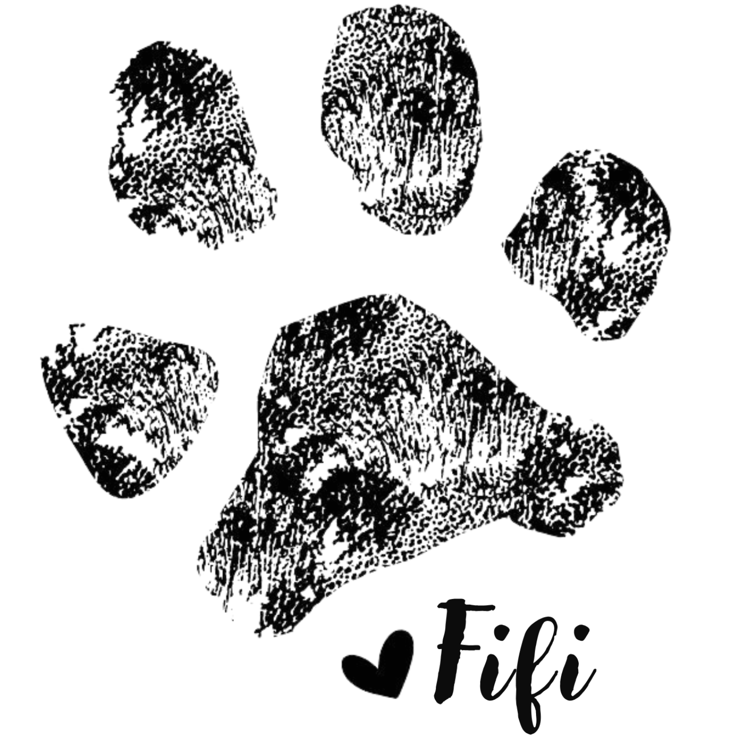 Fifi's official paw stamp of approval
